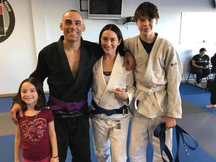 Purple belt · November 25, 2017 · Promoted by Paul Nava