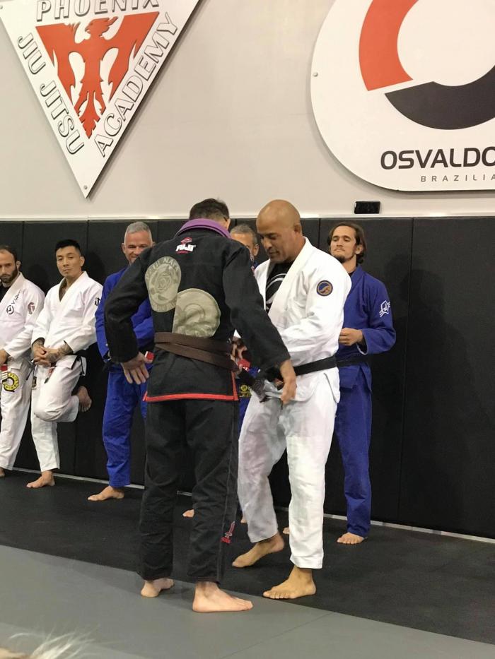 Brown belt · November 25, 2019 · Promoted by Paul Nava