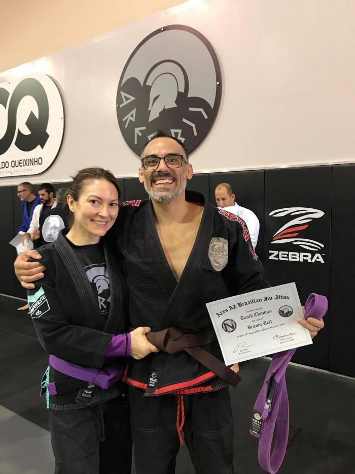 Brown belt · November 25, 2019 · Promoted by Paul Nava