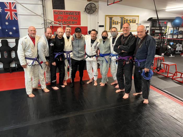Purple belt · November 17, 2021 · Promoted by Brian Johnson