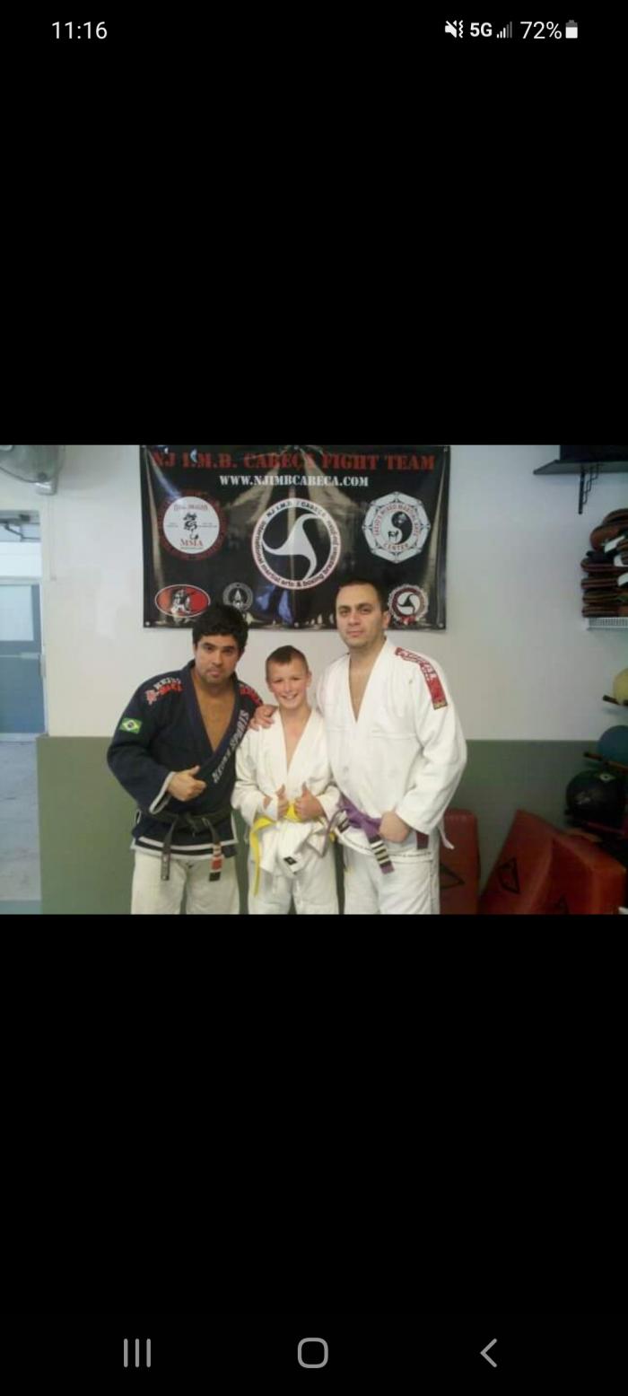 Yellow belt · August 10, 2011 · Promoted by Fernando cabaçea