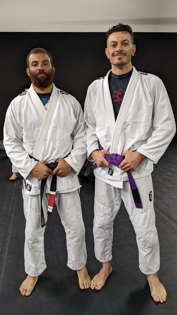 Purple belt · December 4, 2021 · Promoted by Brice
