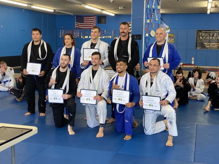 Blue belt · December 4, 2021 · Promoted by Joseph Tonche