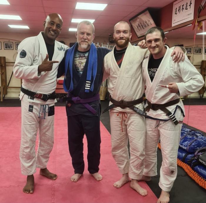 Purple belt · October 15, 2021 · Promoted by Mark phillips
