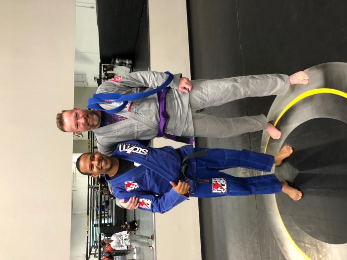 Purple belt · February 10, 2018 · Promoted by Washington Luis Lima
