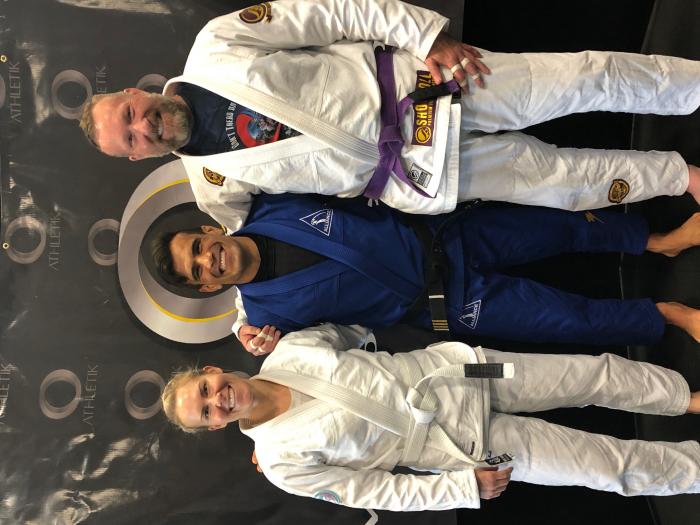 Purple belt · February 10, 2018 · Promoted by Washington Luis Lima