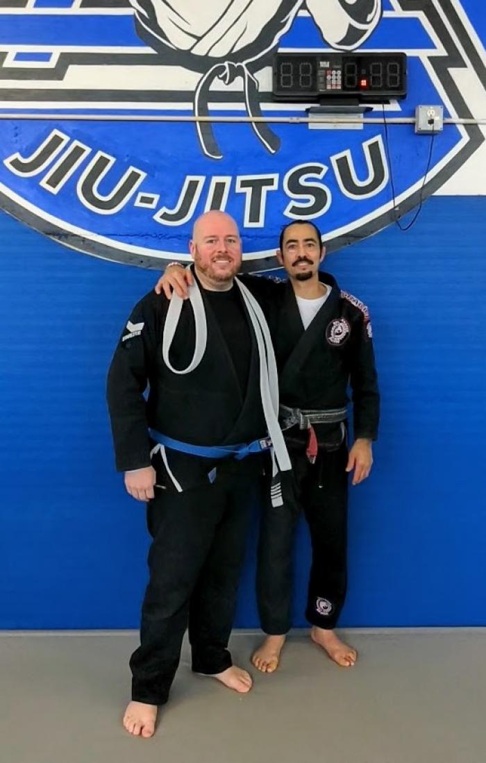 Blue belt · December 5, 2021 · Promoted by Ralph Gracie
