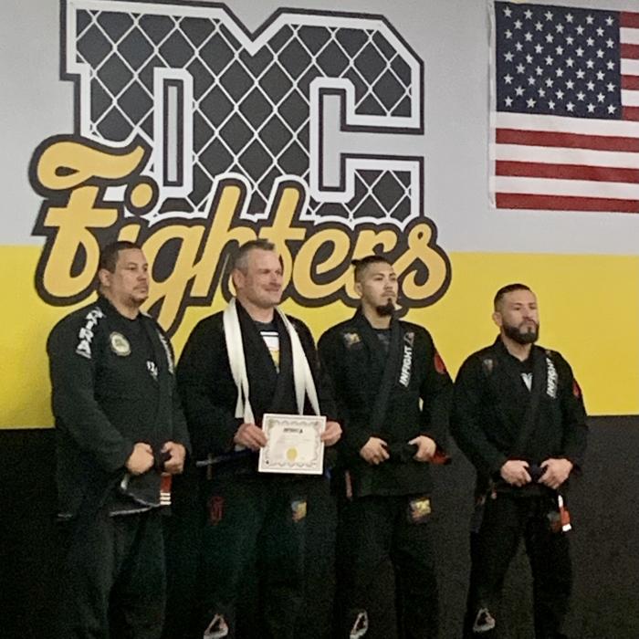 Blue belt · December 5, 2021 · Promoted by Mike Flores