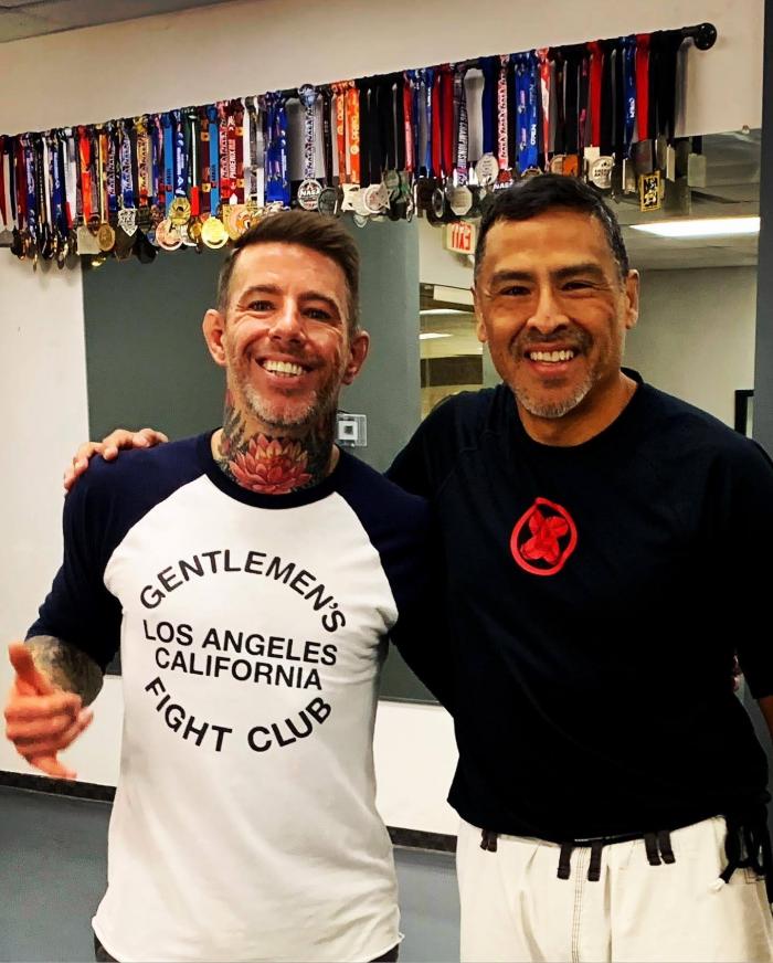 Michael Currier and I at AZ BJJ Globetrotters 2021
