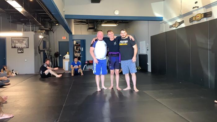 Purple belt · February 8, 2020 · Promoted by Josh Leduc