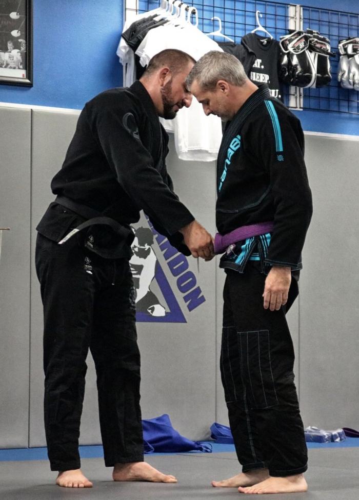 Purple belt · December 10, 2018 · Promoted by Robby Donofrio