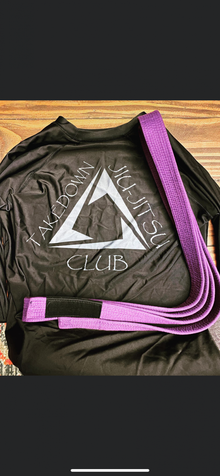Purple belt · December 6, 2021 · Promoted by Matt Tonubbee