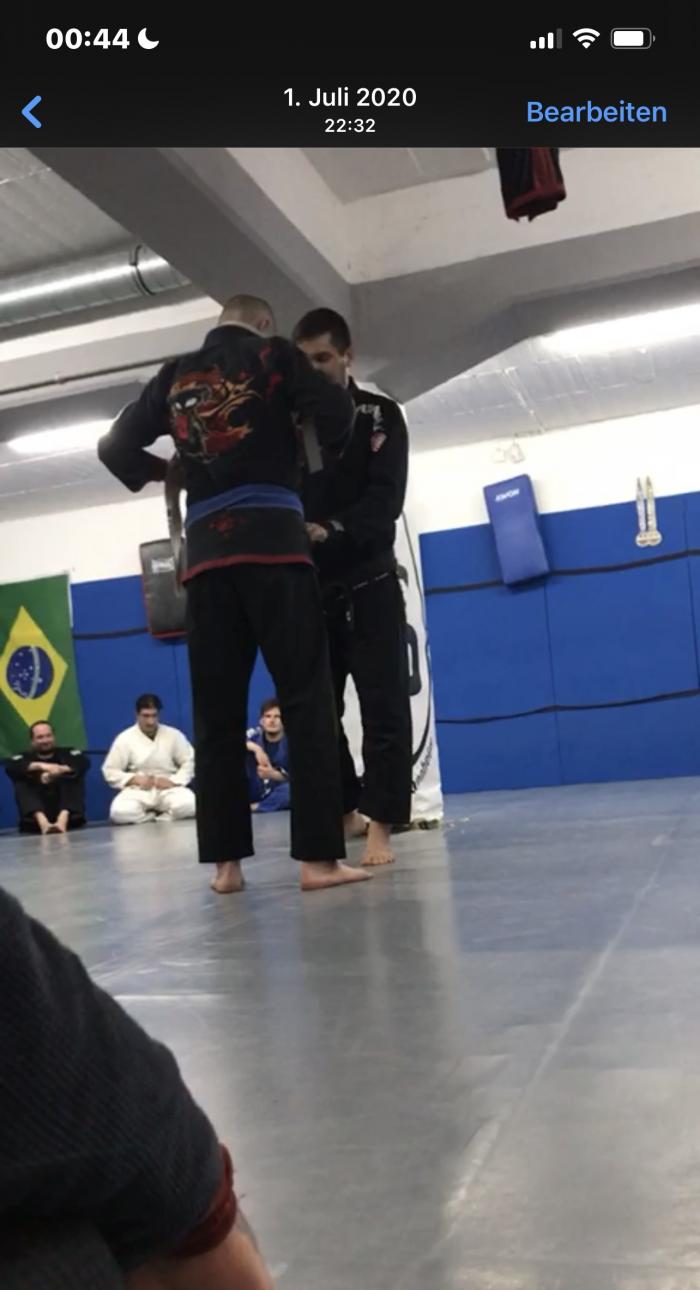 Blue belt · July 1, 2020 · Promoted by Spiros Huhn