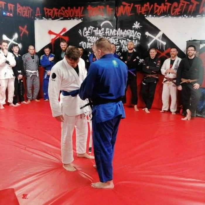 Blue belt · December 8, 2021 · Promoted by Daren Morris