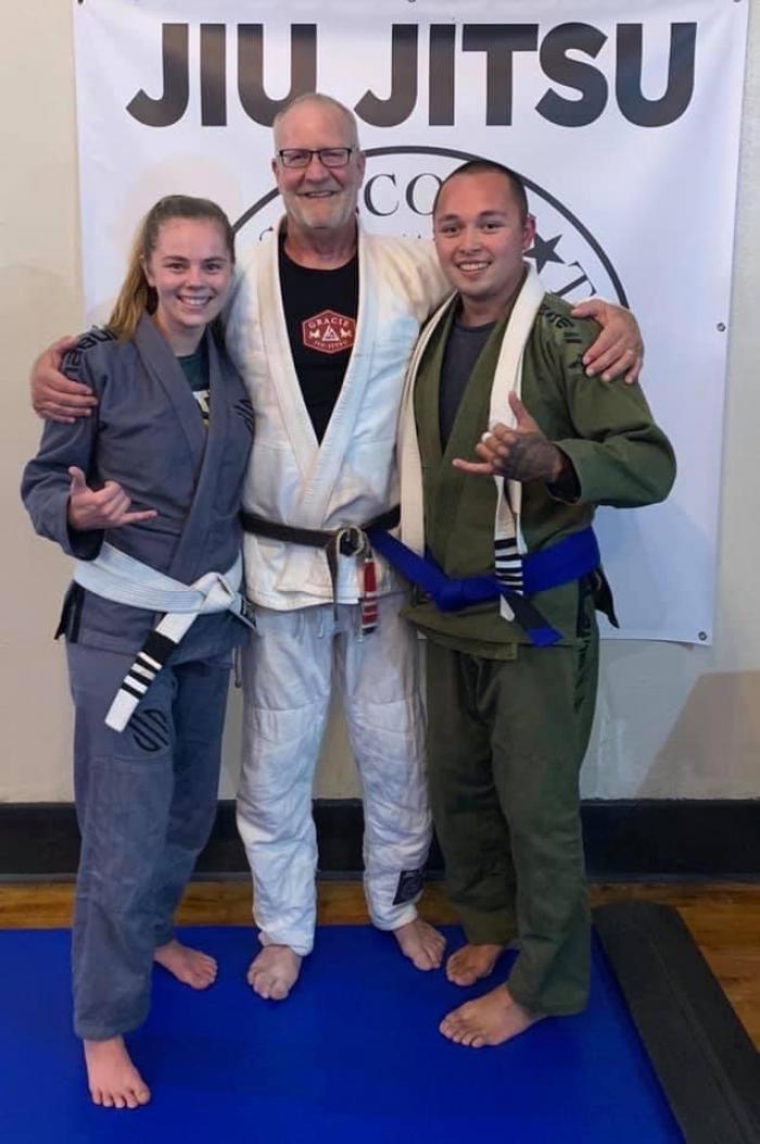 Blue belt · April 19, 2023 · Promoted by Scott Thompson