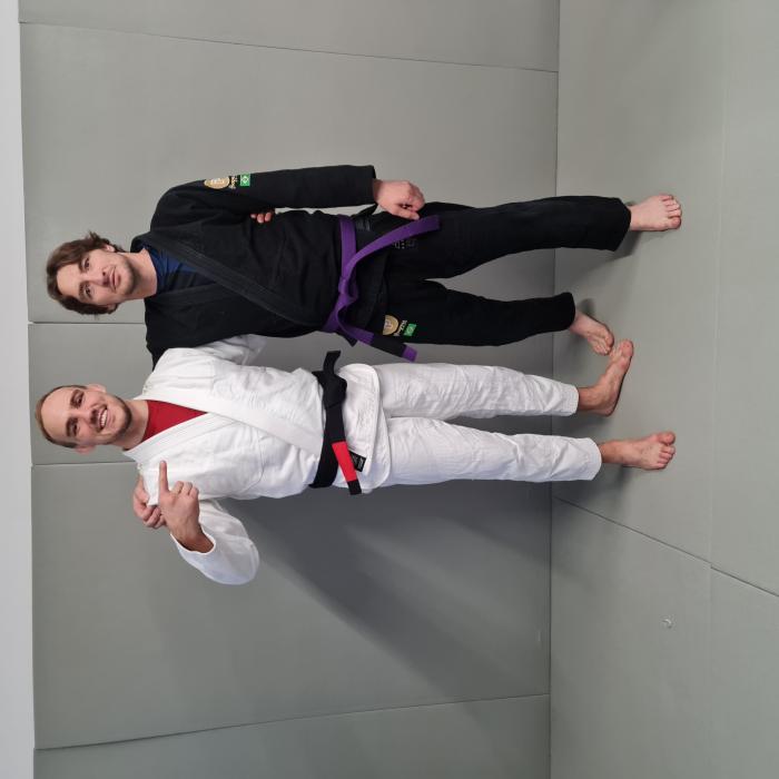 Purple belt · September 3, 2021 · Promoted by Jack Grant