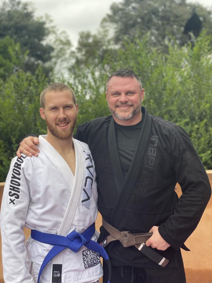 Blue belt · November 27, 2021 · Promoted by Paul Cunningham