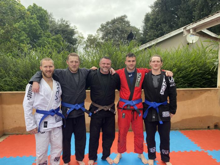 Blue belt · November 27, 2021 · Promoted by Paul Cunningham