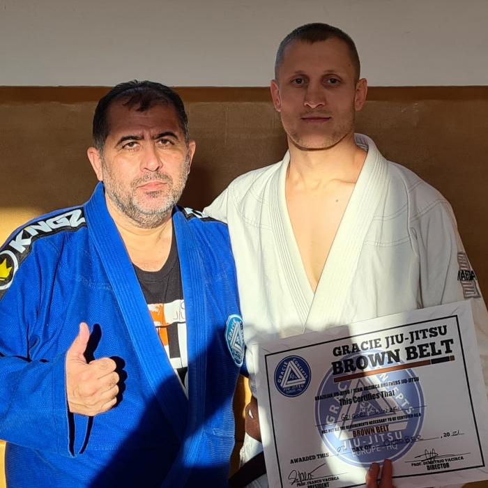 Brown belt · October 9, 2021 · Promoted by Peter Angerer