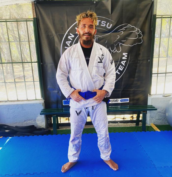 Blue belt · October 1, 2021 · Promoted by Konstantinos Vavouras