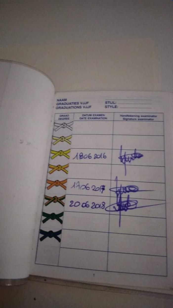 Carnet de passage de grades