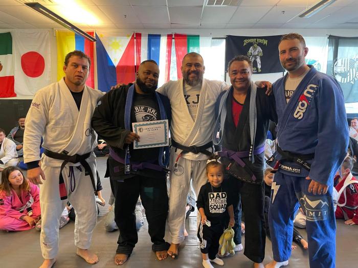 Purple belt · December 11, 2021 · Promoted by Jorge Perez