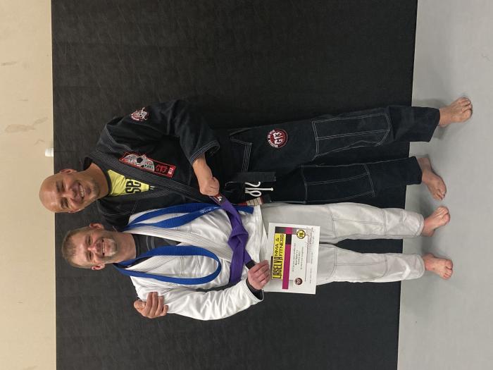 Purple belt · December 11, 2021 · Promoted by Marcio LaSelva