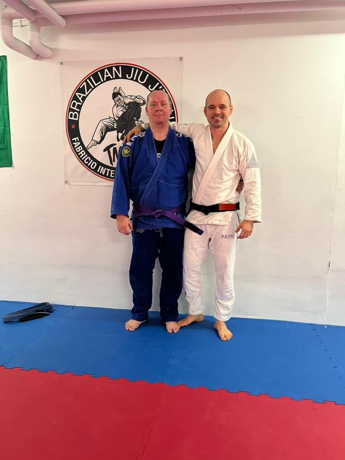 Purple belt · December 12, 2021 · Promoted by Martin Weigelt