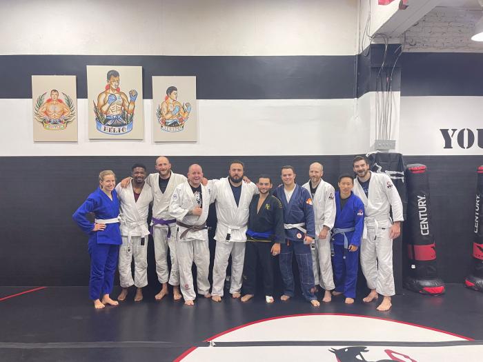 Blue belt · October 9, 2021 · Promoted by Jared