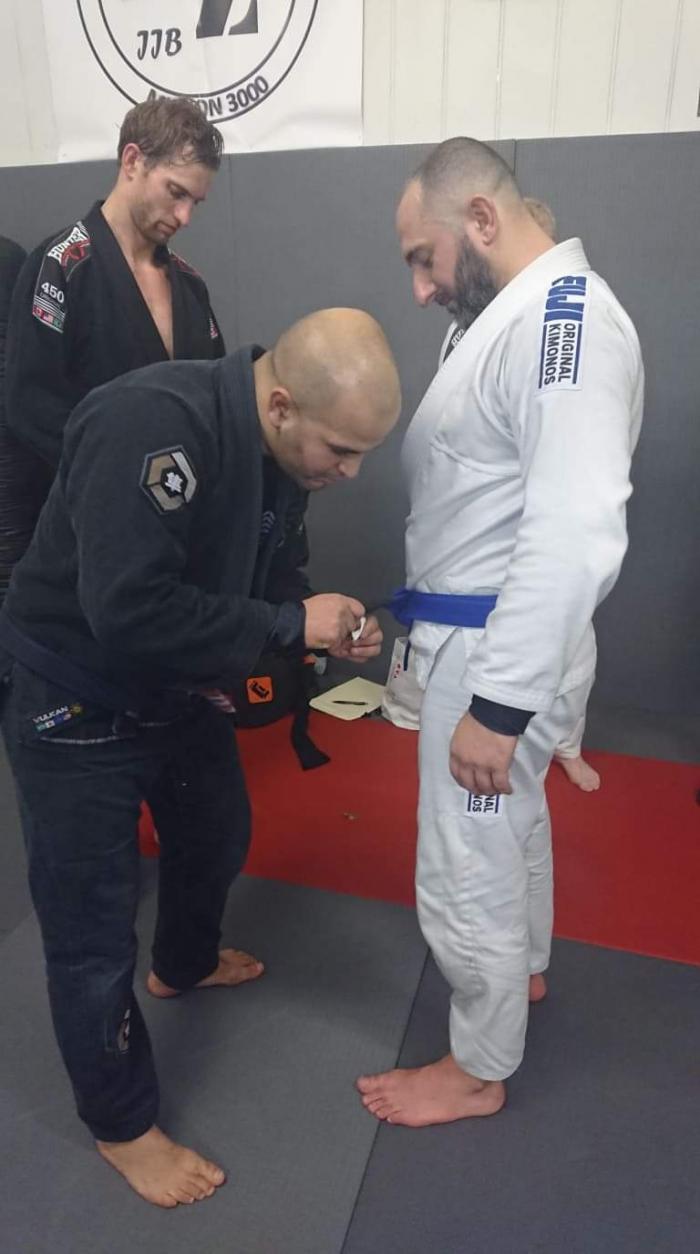 Blue belt · September 2, 2020 · Promoted by Azarkan