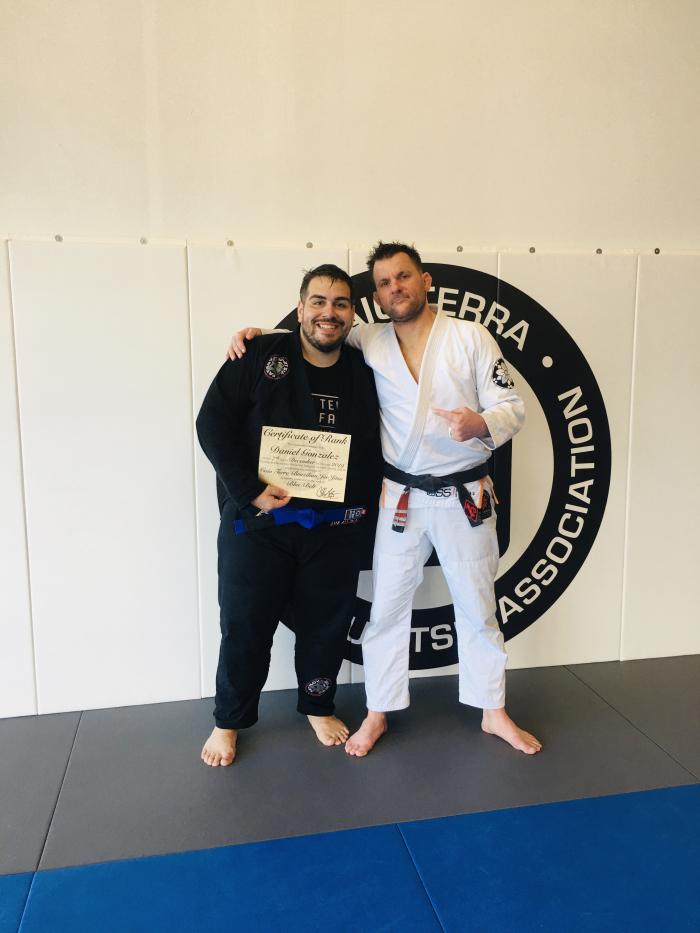 Blue belt · December 17, 2019 · Promoted by Collin Grayson- CTA