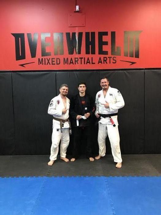 Great way to end the year, received my first stripe with professor Adam Wyatt & coach Benny Wynne - 15/12/2021