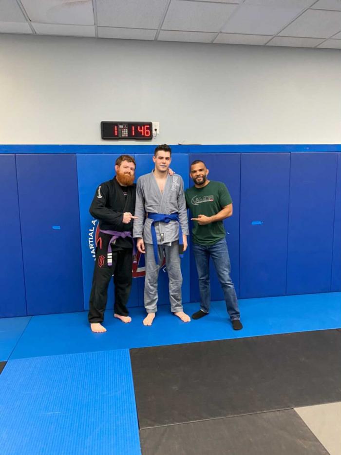 Blue belt · January 6, 2021 · Promoted by IAN HILL