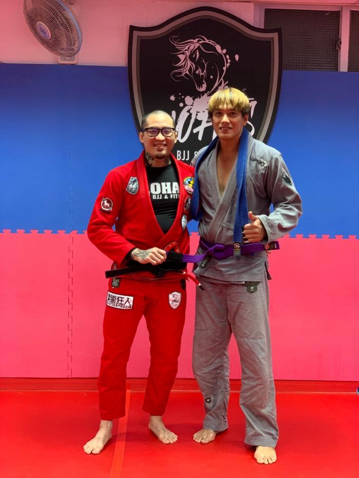 Purple belt · December 19, 2020 · Promoted by Andre Liu