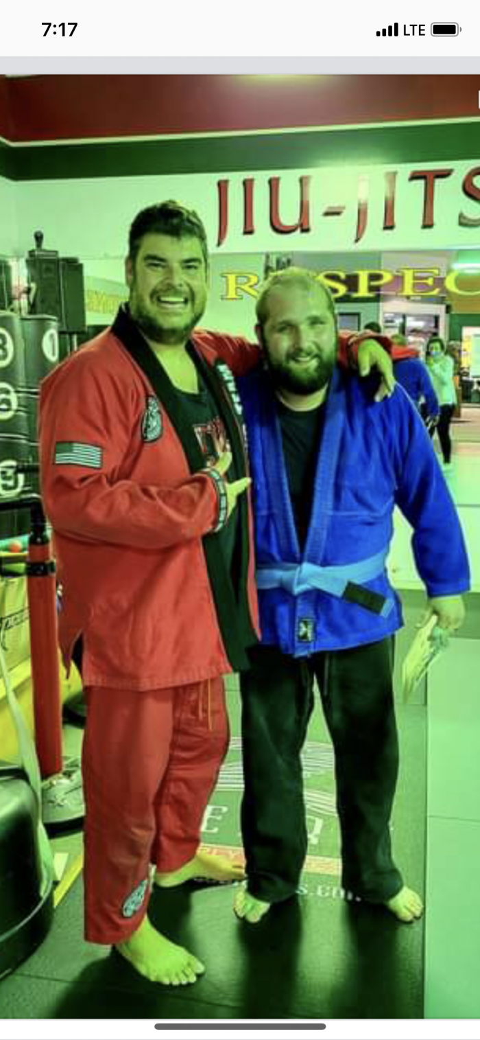 Blue belt · October 8, 2021 · Promoted by Bruce Rubinburg