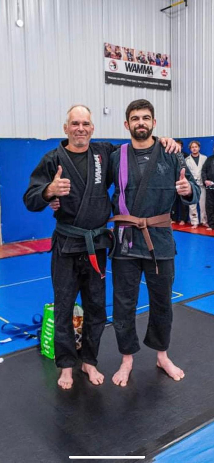 Brown belt · December 13, 2021 · Promoted by Chris Kading