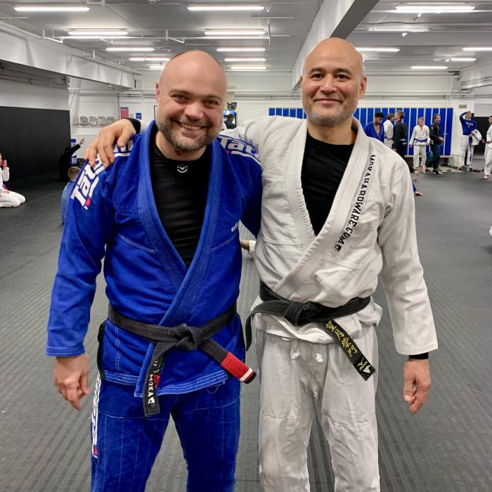 1st degree BB promotion at Arte Suave with coach Shimon Mochizuki