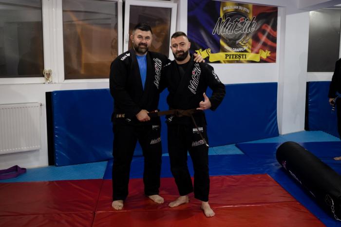 Brown belt · December 17, 2021 · Promoted by Professor Cătălin Vlad
