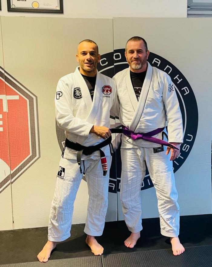 Blue belt · January 24, 2017 · Promoted by Marcos Parrumpa DaMatta