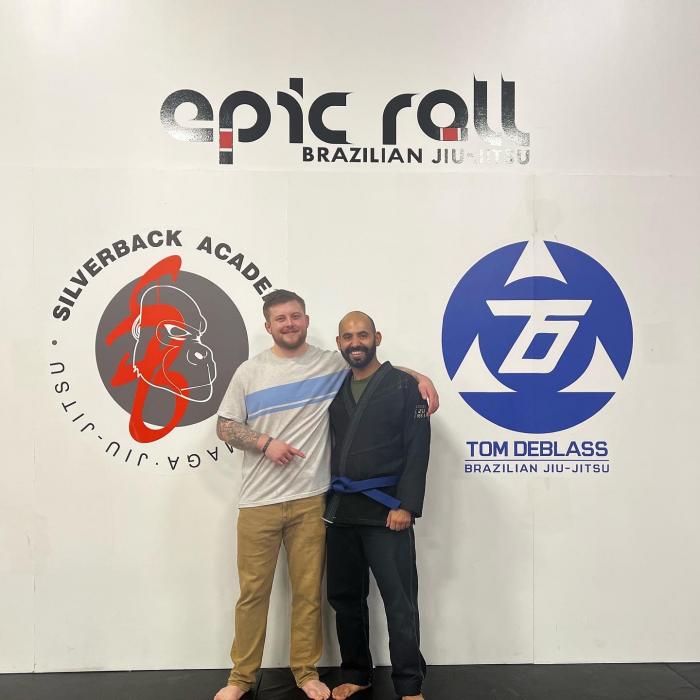 Blue belt · December 18, 2021 · Promoted by Sean Stoopman