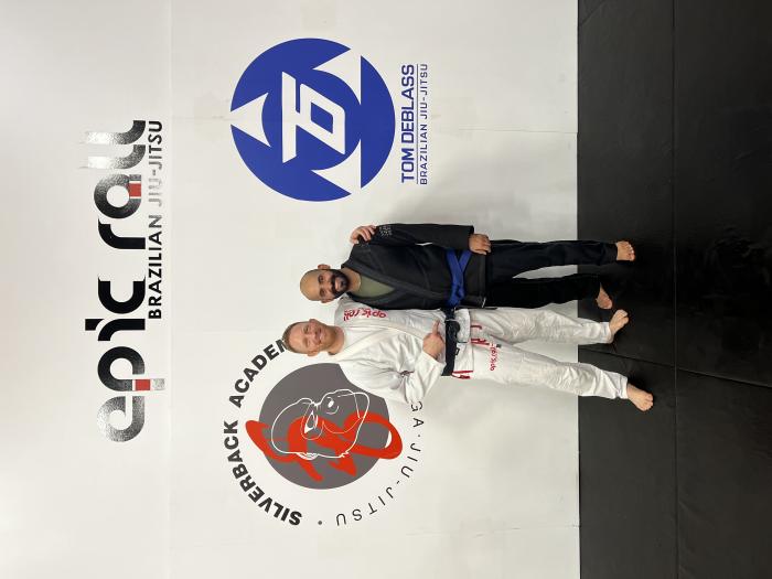 Blue belt · December 18, 2021 · Promoted by Sean Stoopman