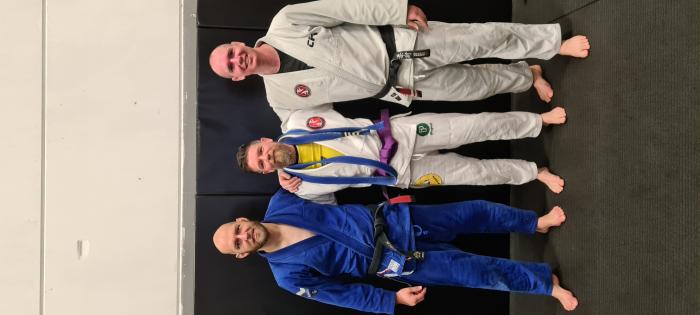 Purple belt · December 19, 2021 · Promoted by Hans Stringer
