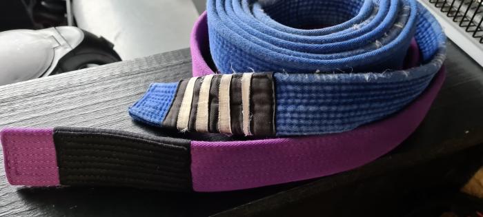 Purple belt · December 19, 2021 · Promoted by Hans Stringer