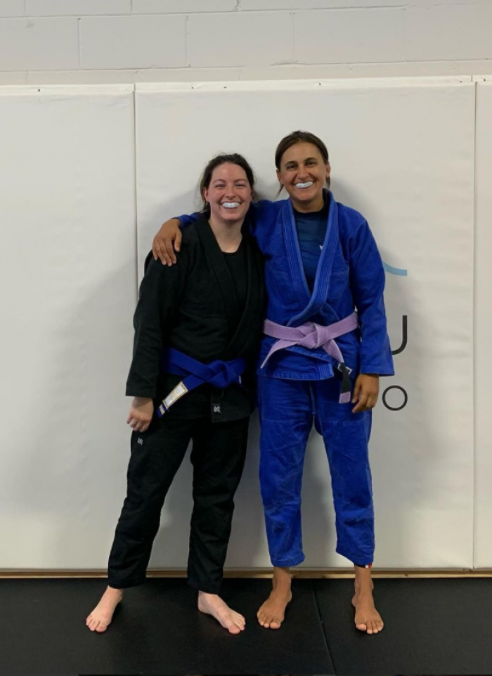 Blue belt promotion