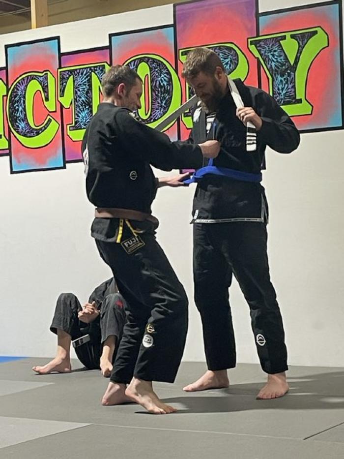Blue belt · March 12, 2021 · Promoted by Logan Wayne