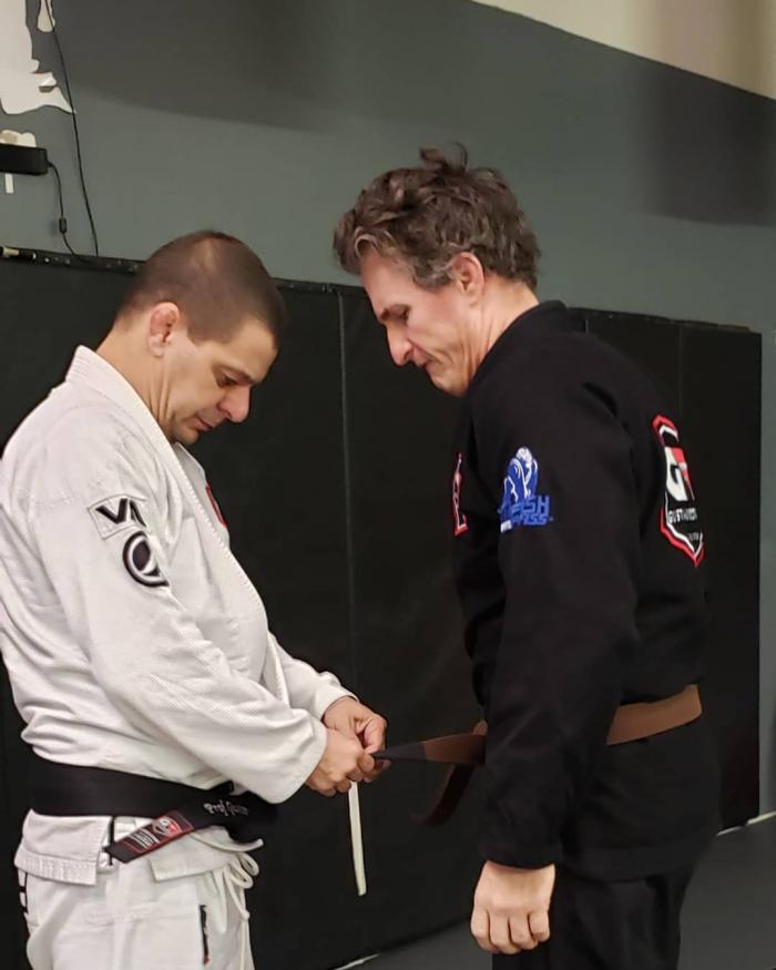 Brown belt · September 26, 2020 · Promoted by Gustavo Rodrigues