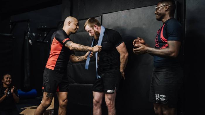 Blue belt · December 17, 2021 · Promoted by Ruben Vera