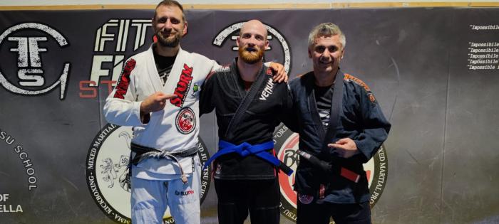 Blue belt · July 21, 2021 · Promoted by Stefano Meneghel
