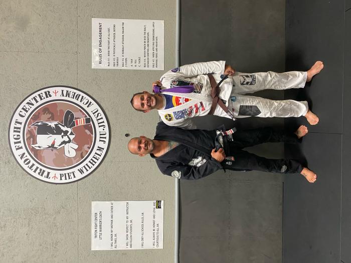 Brown belt · June 23, 2021 · Promoted by Piet Wilhelm
