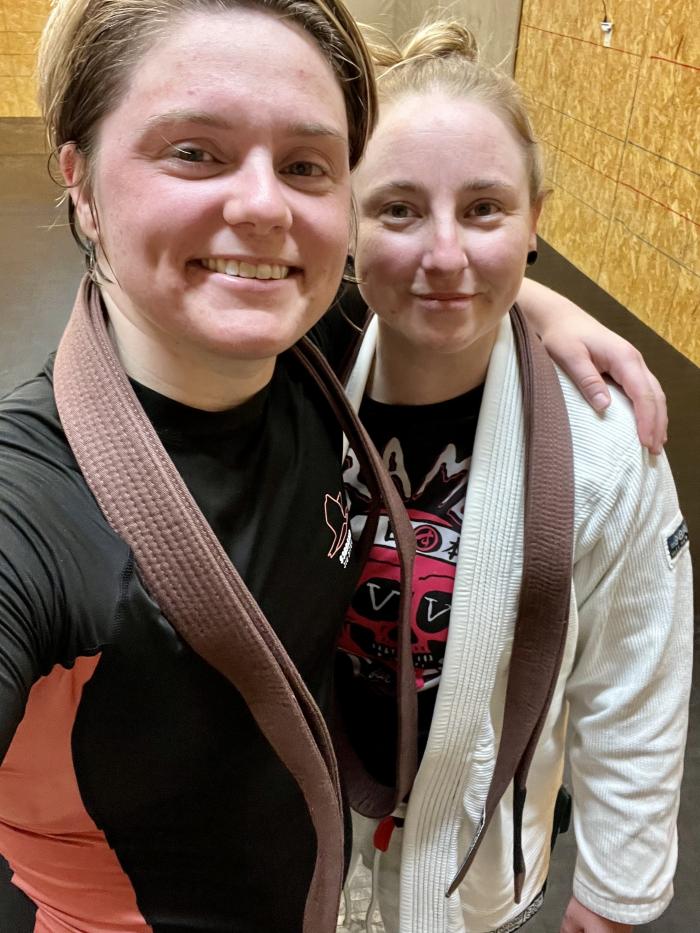 Brown belt · December 6, 2021 · Promoted by Matt Tonubbee